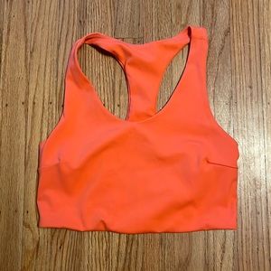 Zella orange workout top